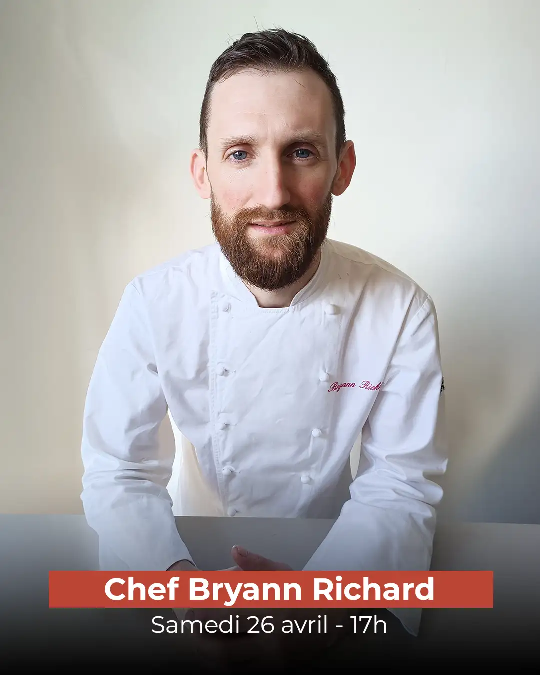 Bryann Richard Atelier chef salon des bons vivants