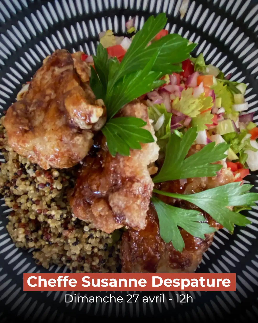 susanne despature Atelier chef salon des bons vivants 2